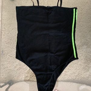 🖤💚 LIME GREEN & BLACK BODYSUIT 🖤💚
